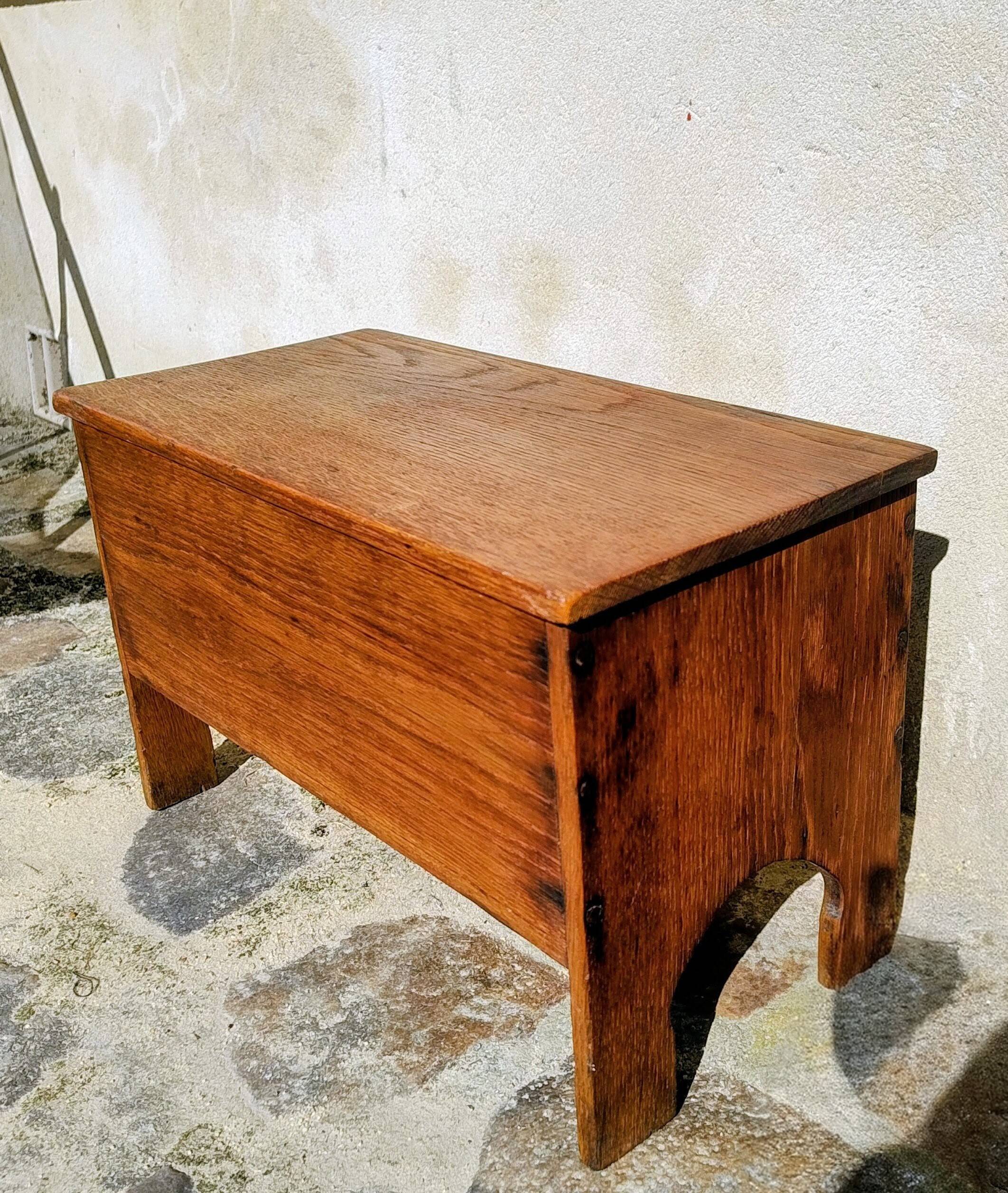 Small wooden chest
