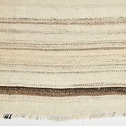 5x7 Kilim Beige & Cream Striped Kilim Rug, 161x211Cm