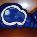 Pair of earthenware pot covers