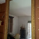 Large Empire period fireplace mirror