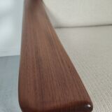 JUUL KRISTENSEN 3-seater teak sofa for Glostrup, Denmark 1960s