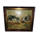 Oil painting painting painting signed Sokol 1972