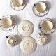 6 cups and saucers for tea or coffee St Clément
