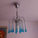 Chandelier Murano drops of water Paolo Venini