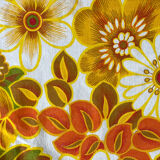 Nappe ronde vintage 1970