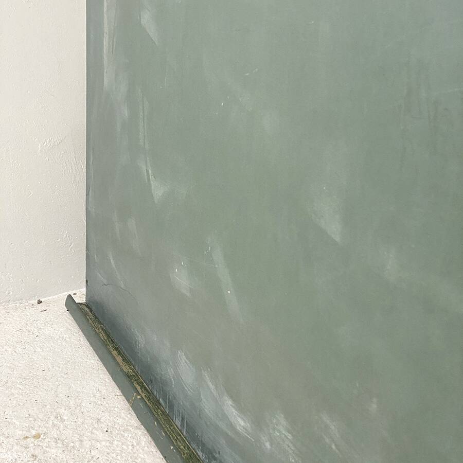 Large vintage wall school board 60's