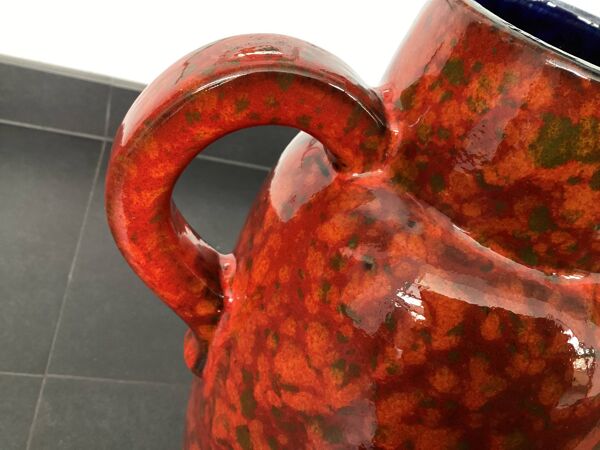 Vase Scheurich modèle 420-37, West Germany années 70