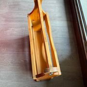 Solid pine magazine rack