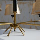 Vintage brass chandelier