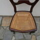 Antique canned chair