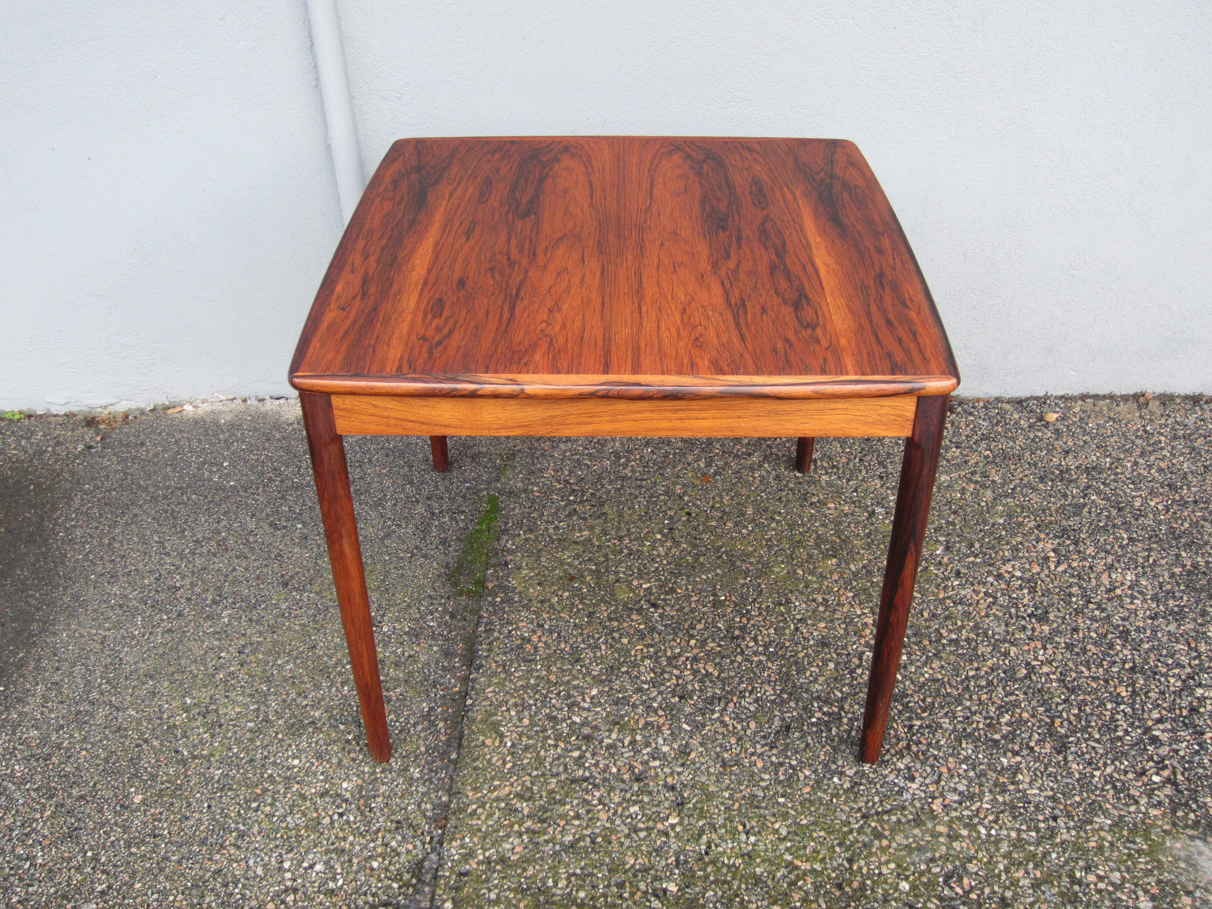 Square Scandinavian coffee table by Yngvar Sandström for AB Seffle Möbelfabrik