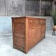 Buffet vaisselier en pin 1900