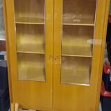Vintage wooden showcase