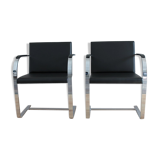 Pair of Brno of Mies Van der Rohe chairs