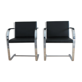 Pair of Brno of Mies Van der Rohe chairs