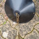 Vintage lantern suspension, Maison Lunel spirit, 50s