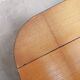 Table pliante vintage en bois et métal