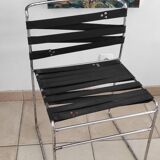 Designer metal chair
