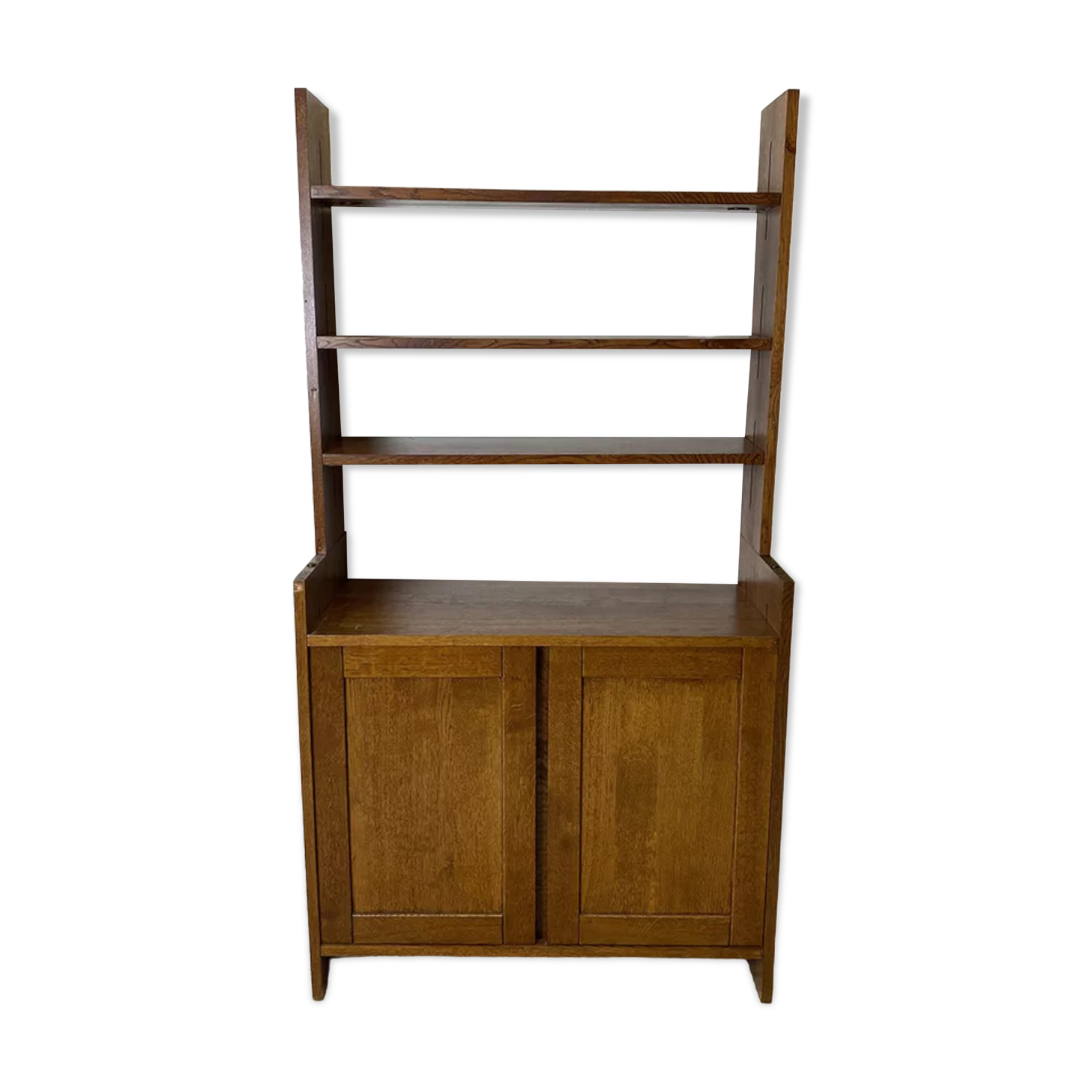 Etagère modulable chêne massif vintage 80's