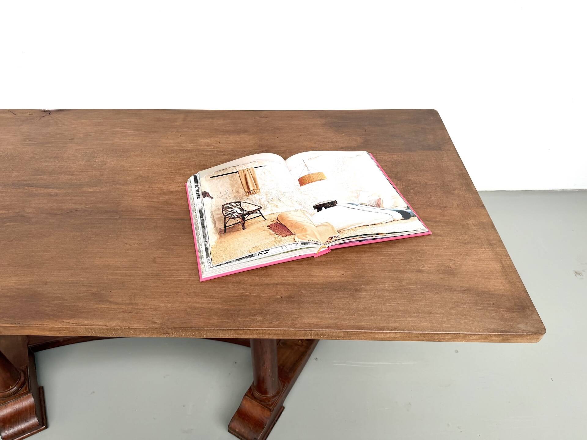 Art Deco dining table or desk in oak and beech – 1930s