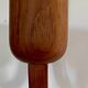 Pair of Scandinavian teak wall lights, Dolmus, 70s
