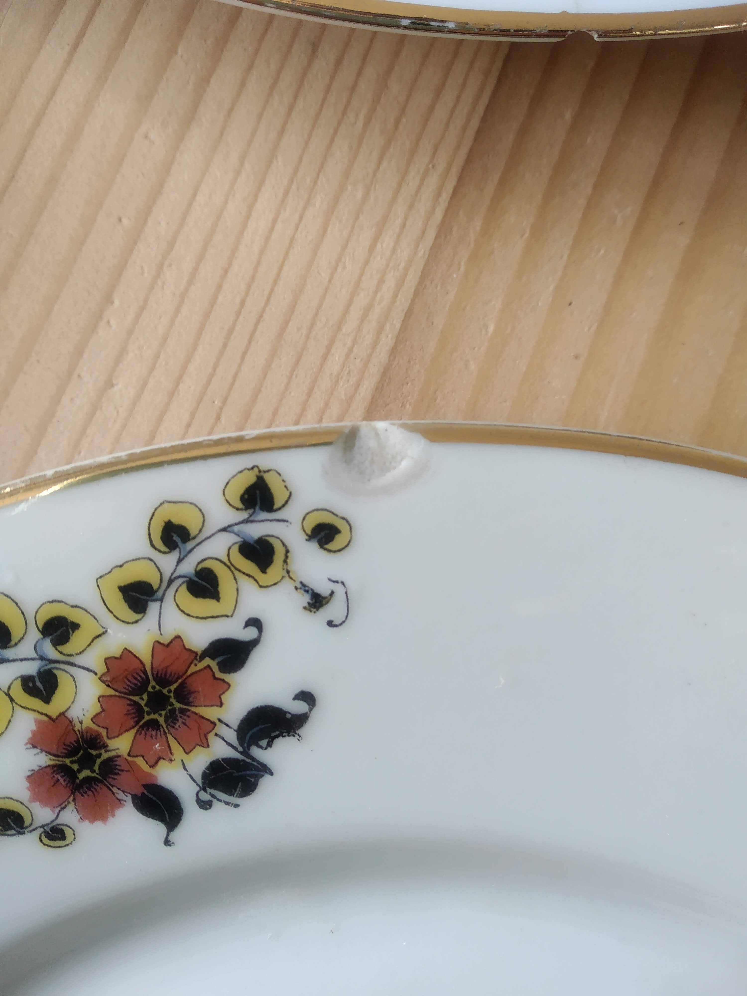 55-piece Limoges porcelain dinner service from the 1930s