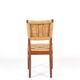 Audoux & Minet - Set of 4 vintage oak and rope chairs, circa 1950