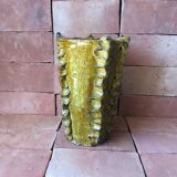 TAMEGROUTE POTTERY VASE IN GLAZED TERRACOTTA