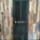 Old workshop door