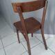 Suite of 4 Baumann bistro chairs from 1968