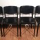 Set of 4 Matteo Grassi dining room chairs