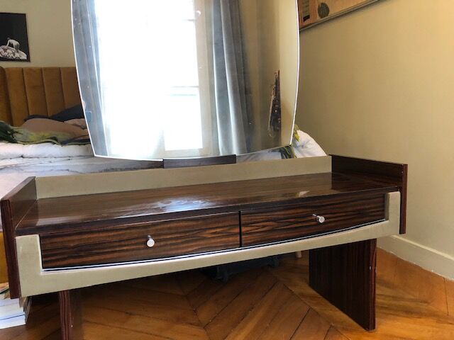 Meuble coiffeuse 1960