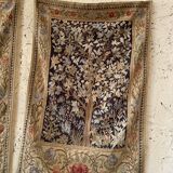 Pair of tapestries style greenery of Aubusson, twentieth century