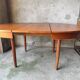 Vintage round dining table