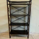 Vintage rattan shelf
