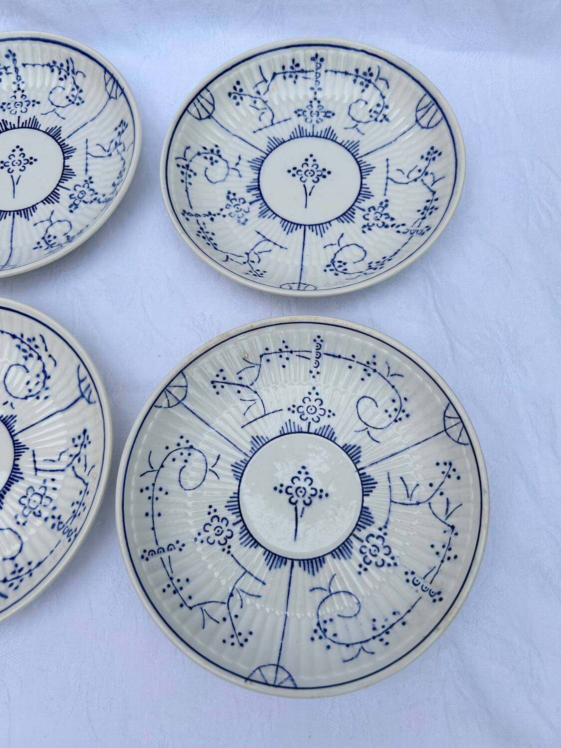 Set of 6 Copenhagen coffee cups Boch Frères