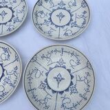 Set of 6 Copenhagen coffee cups Boch Frères