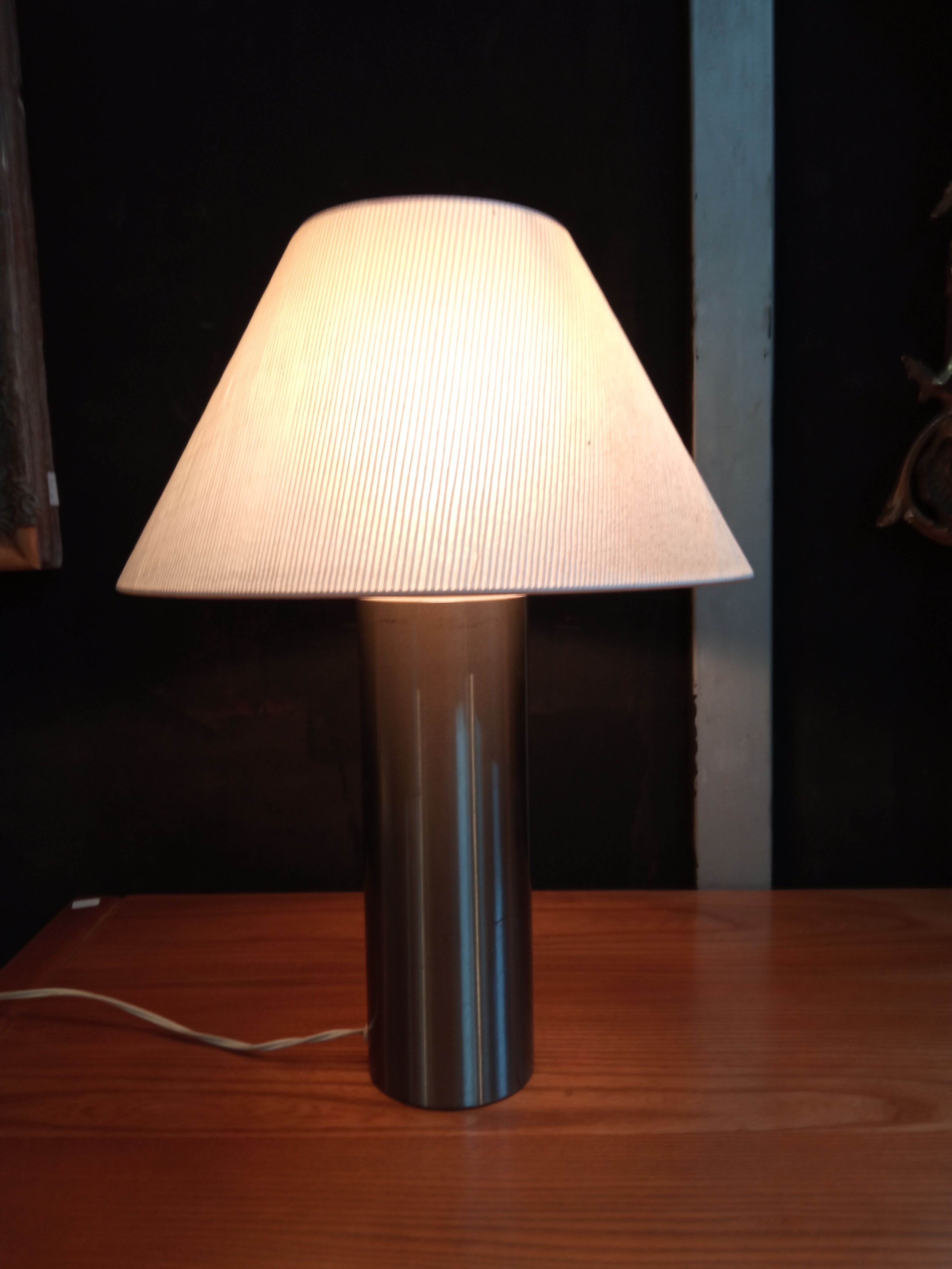 Steel lamp 1970