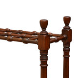 Arts and crafts umbrella stand in mahogany