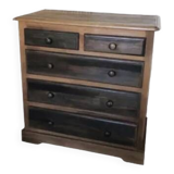 Solid Pine Chest of Drawers