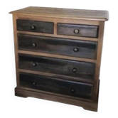 Solid Pine Chest of Drawers