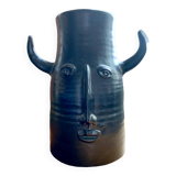 Freres Cloutiers bull vase