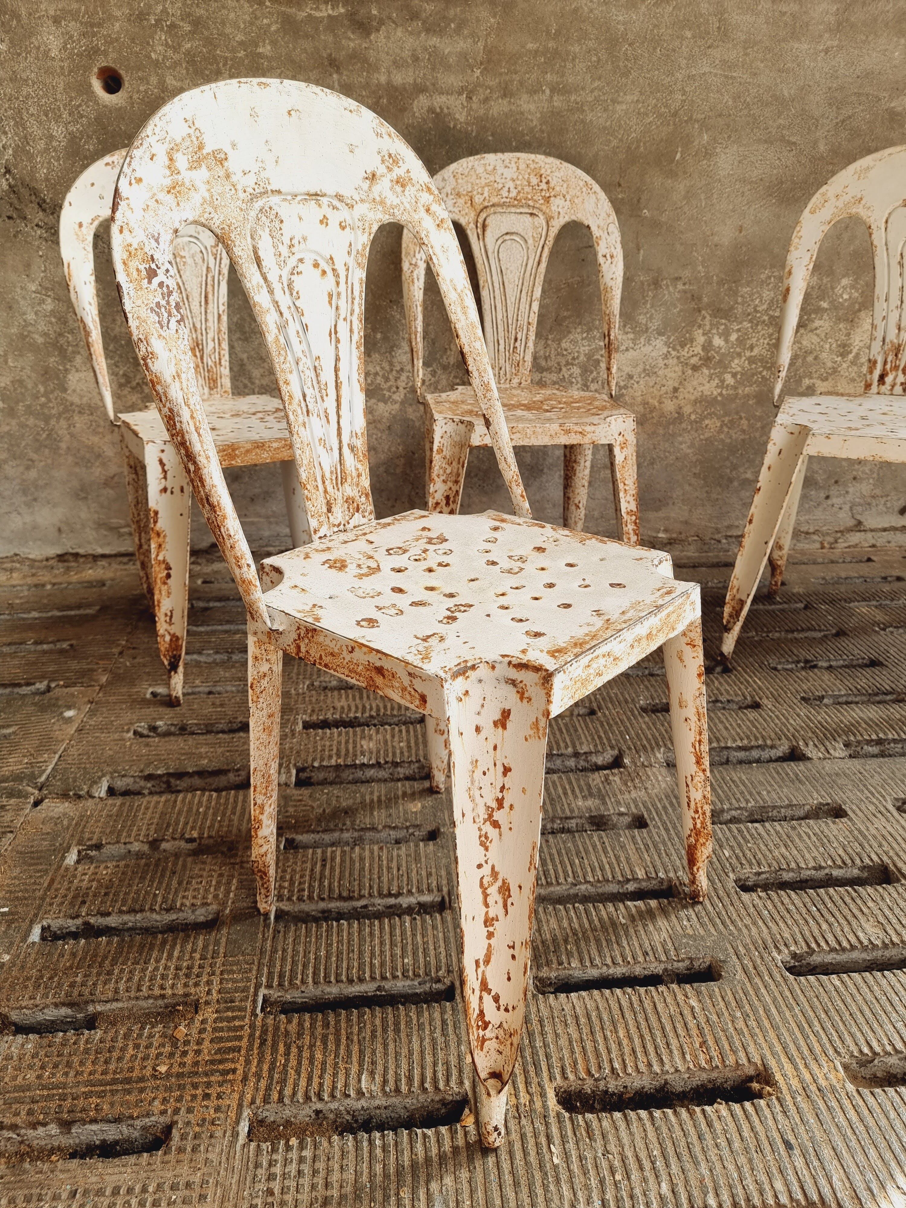 Industrial chairs Tolix