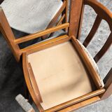 Vintage Baumann elm chairs