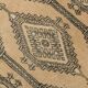Tapis persan vintage noir crème 3 x 10, 76 x 303 cm SK 20938