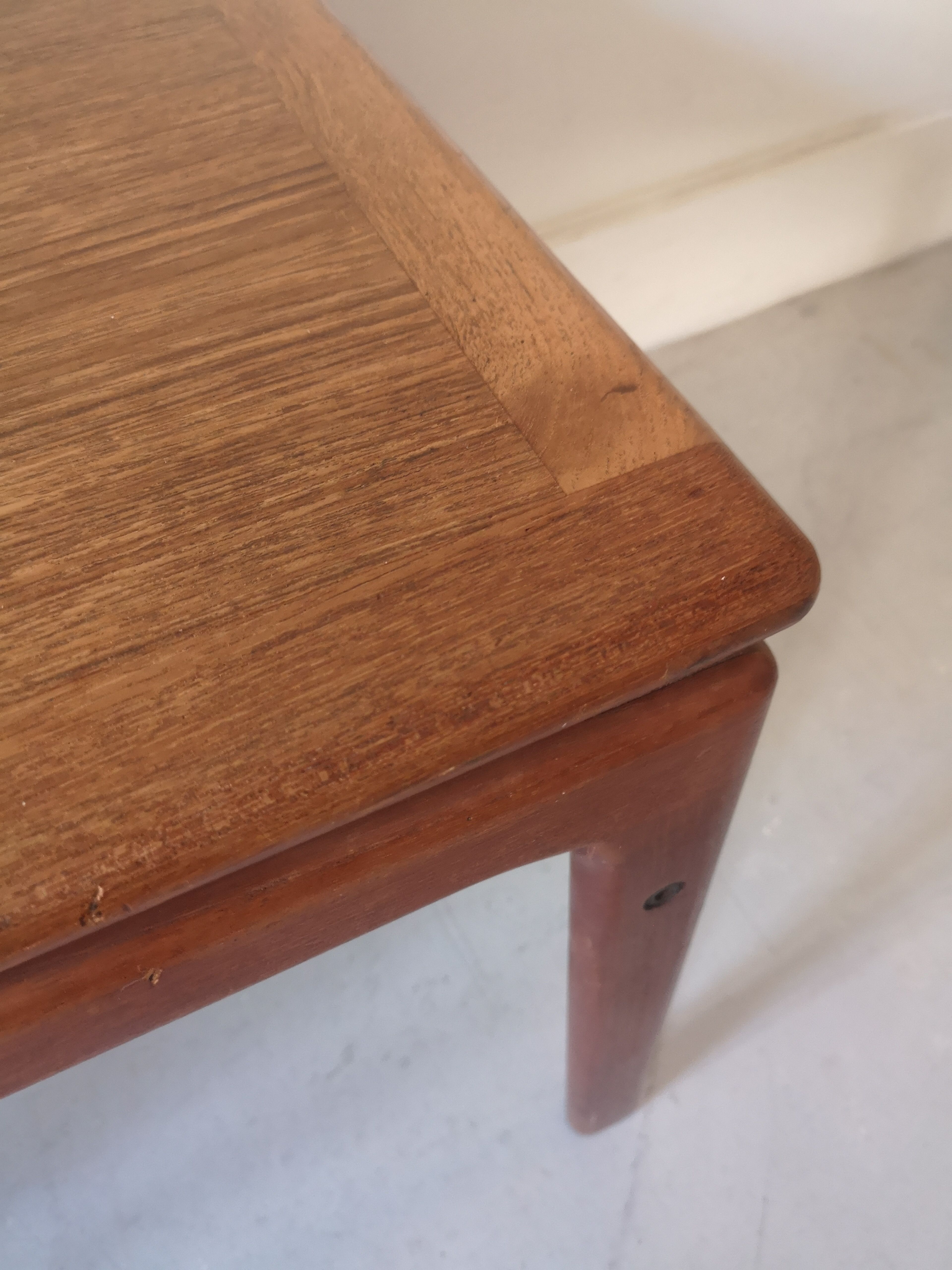 Scandinavian teak coffee table