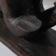 Large African Ashanti Figural Stool