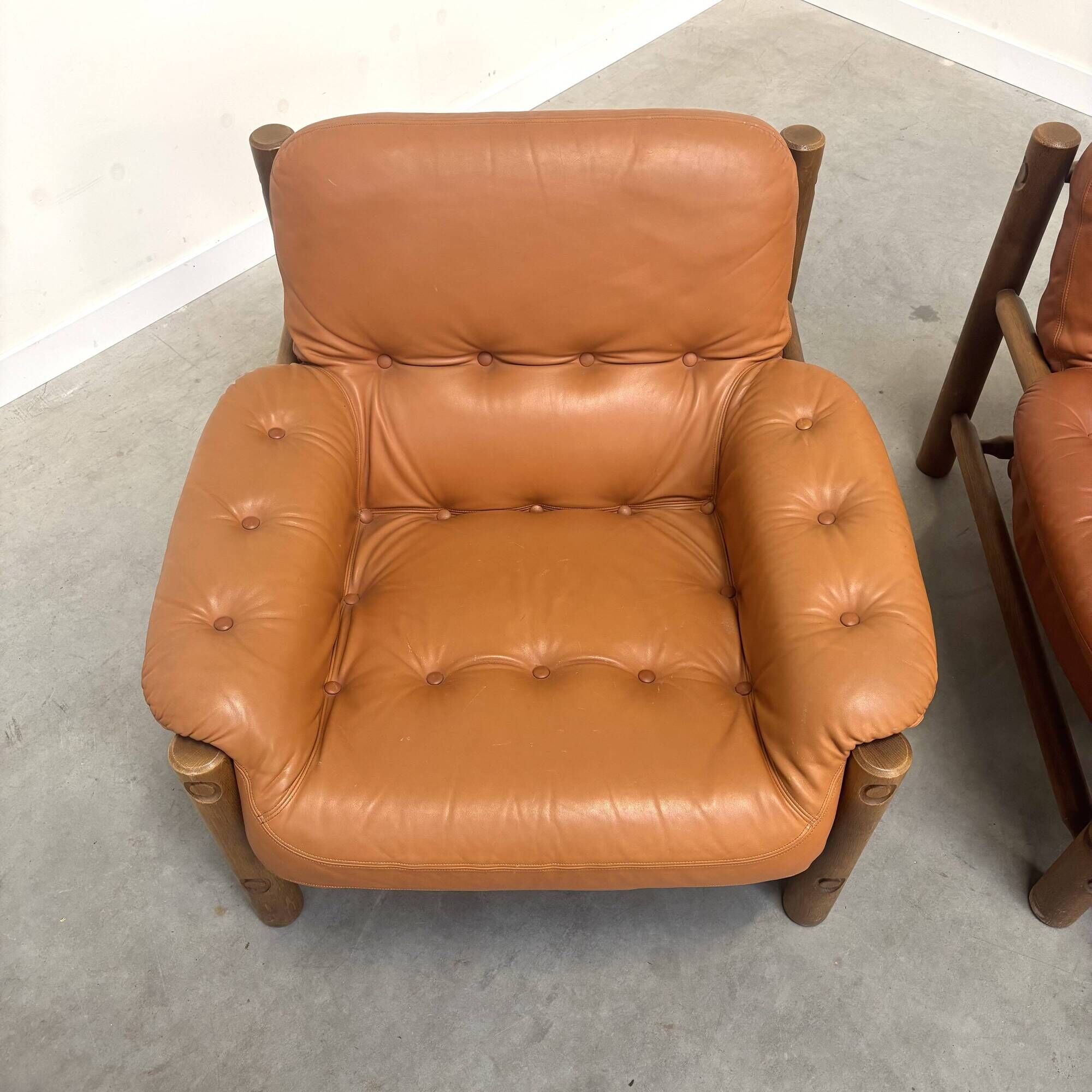 Vintage Brutalist, Brazilian style lounge chair, 1960s