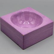 Beautiful ashtray pocket emptying modernist design italy vintage ceramic