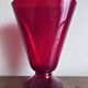 Vase éventail Empoli rouge 1950 XL